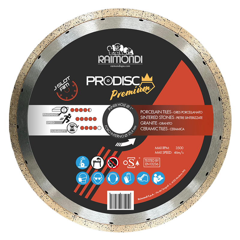 Raimondi Prodisc PREMIUM J-Slot High-Quality Diamond Disc | Pro